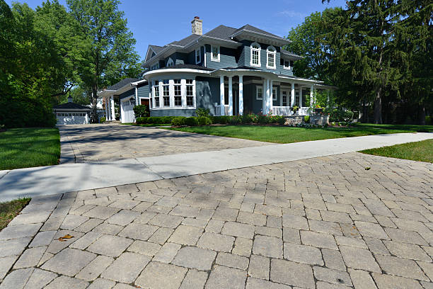 Residential Paver Driveway in Mount Hermon, CA